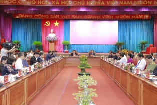 Chủ tịch Quốc hội: Bình Định rà soát danh mục thu hút đầu tư để thực hiện 