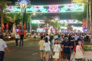 Ninh Thuận khai trương tuyến phố đi bộ tại Thành phố Phan Rang - Tháp Chàm