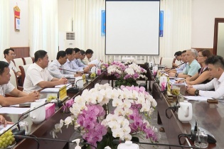 Ninh Thuận làm việc với Đoàn công tác Đại sứ quán Phần Lan về dự án môi trường
