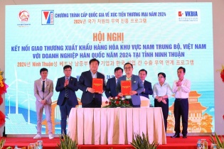 Doanh nghiệp Nam Trung Bộ kết nối giao thương hàng hóa với doanh nghiệp Hàn Quốc