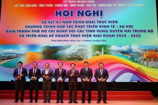 Doanh nghiệp TP.HCM và miền Trung xúc tiến hợp tác đầu tư, thương mại