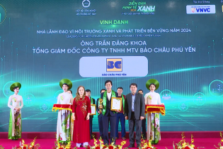 Bảo Châu Phú Yên được vinh danh tại Diễn đàn Kinh tế xanh năm 2024
