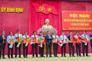 Giám đốc Sở Kế hoạch và Đầu tư tỉnh Bình Định được bổ nhiệm giữ chức vụ mới