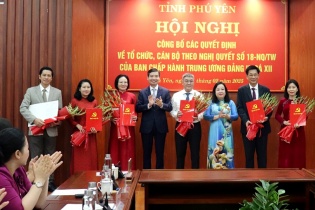 Bí thư Thị ủy Đông Hòa giữ chức Giám đốc Sở Tài chính Phú Yên