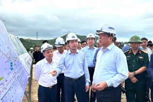 Bộ trưởng Bộ Xây dựng: Thông xe cao tốc nối Bình Định và Phú Yên đúng dịp 2/9