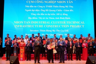 Bình Định tiếp tục thu hút nhiều chủ đầu tư thực hiện dự án cụm công nghiệp