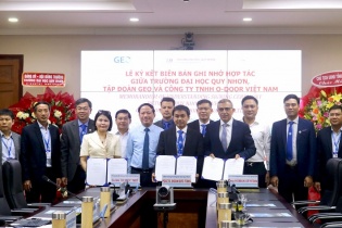 Đại học Quy Nhơn hợp tác với Tập đoàn GEO về nhân lực ngành năng lượng tái tạo