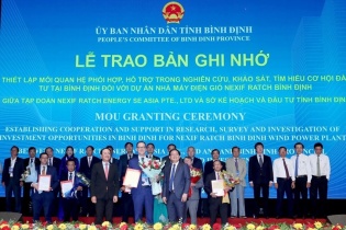 Nexif Ratch làm chủ đầu tư Dự án Nhà máy điện gió Vân Canh hơn 5.700 tỷ đồng