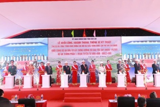 Gia Lai khởi công 2 dự án thành phần thuộc Dự án Cao tốc Quy Nhơn - Pleiku