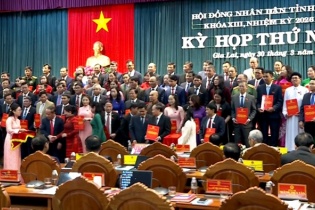 Kỳ họp thứ I Hội đồng nhân dân tỉnh Gia Lai khóa XIII bầu các chức danh chủ chốt