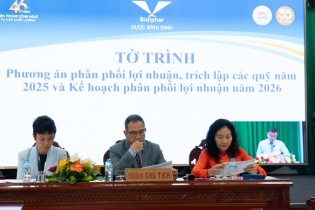 Doanh thu đạt hơn 1.940 tỷ đồng, năm 2026, Bidiphar đặt mục tiêu hơn 2.000 tỷ đồng