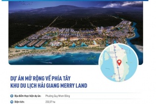 Chấm dứt hoạt động Dự án mở rộng Khu du lịch Hải Giang Merry Land của Hưng Thịnh