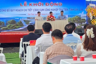 Khởi động Cụm công nghiệp Tân Tiến quy mô 471 tỷ đồng tại Đắk Lắk