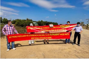 Công ty Free Land và Star Beach bị đề nghị tạm ngưng các giao dịch phục vụ điều tra