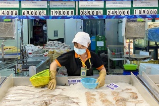 TP.HCM: Hàng hóa thiết yếu lại đầy ắp các siêu thị