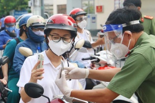 Công an TP.HCM đã xác minh được 30 F0 di chuyển ra đường