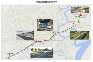 TP.HCM: Đề xuất hoãn thực hiện Dự án xe buýt nhanh số 1