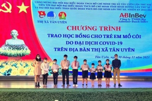 AB InBev tài trợ học bổng “Cùng em đến trường” cho trẻ em mồ côi do Covid-19