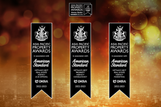 DKRA Vietnam “bội thu” 3 giải thưởng danh giá tại Asia Pacific Property Awards 2022