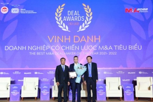 Tập đoàn Masan được vinh danh là doanh nghiệp có chiến lược M&A tiêu biểu năm 2021-2022.