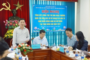 Tổng kết thi đua các Sở Kế hoạch và Đầu tư cụm miền Đông Nam Bộ