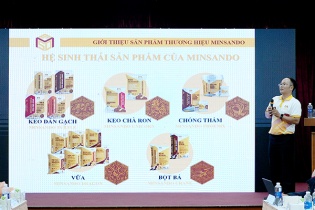 MINSANDO gia nhập thị trường vật liệu với loạt sản phẩm đạt tiêu chí xanh