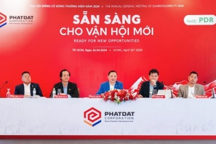 Phát Đạt (PDR) sắp phát hành thêm 131 triệu cổ phiếu, giá 10.000 đồng/CP