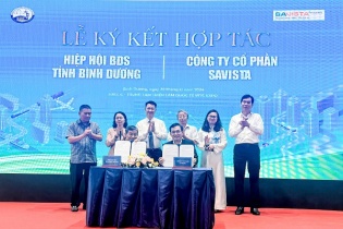 Công ty SAVISTA ký kết hợp tác với Hiệp hội Bất động sản Bình Dương