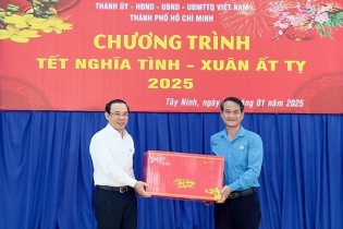 TP.HCM chi hơn 1.295 tỷ đồng chăm lo, thăm hỏi các đối tượng dịp Tết Nguyên đán Ất Tỵ 2025