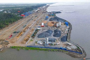 Dự án Vinhomes Green Paradise Cần Giờ đang được đẩy nhanh tiến độ