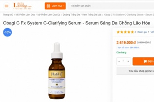 Mỹ phẩm bị rút số công bố vẫn bày bán có thể bị phạt đến 30 triệu đồng