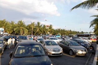 Đà Nẵng đầu tư 5 bãi đỗ xe tạm tại tuyến đường ven biển