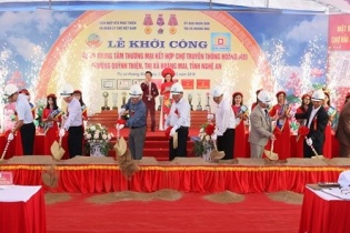 Thêm một dự án Trung tâm thương mại kết hợp chợ truyền thống phía Bắc Nghệ An