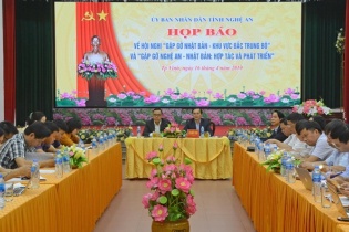 Gặp gỡ Nhật Bản – Hợp tác và phát triển khu vực Bắc Trung bộ