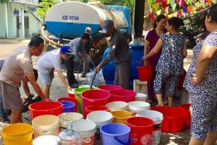 Một số vùng tại Đà Nẵng đang thiếu nước sinh hoạt trầm trọng