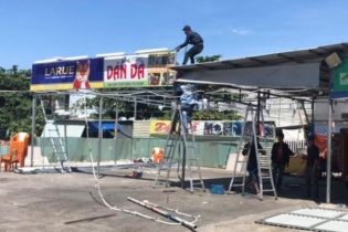 Đà Nẵng dẹp hàng quán xây dựng trái phép ven biển