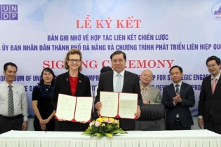 Đà Nẵng ký kết hợp tác với Chương trình Phát triển Liên Hợp Quốc về City Lab