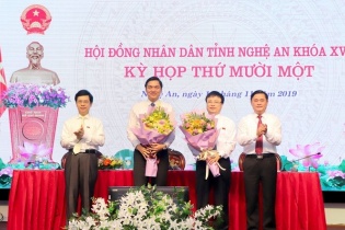 Nghệ An có thêm 2 Phó chủ tịch UBND tỉnh