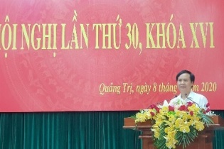 Quảng Trị: Bầu chức danh Phó bí thư Tỉnh ủy đạt tỷ lệ 59%