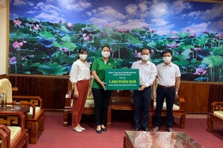 Huda  hỗ trợ 3.000 phần quà tới người dân miền Trung chịu ảnh hưởng bởi Covid-19