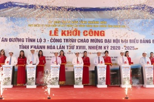 Khánh Hòa: Khởi công dự án giao thông gần 350 tỷ đồng