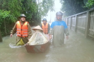 Hà Tĩnh thành lập Sở chỉ huy tiền phương để ứng phó với mưa lũ