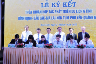 6 tỉnh miền Trung ký kết chương trình hợp tác phát triển du lịch