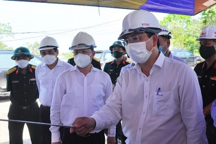 Bí thư Thành ủy Đà Nẵng “chốt tiến độ" tại các công trình giao thông ì ạch