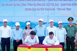 Hà Tĩnh bàn giao trên 80% diện tích mặt bằng dự án cao tốc Bắc – Nam