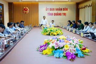 Quảng Trị tiếp tục đốc thúc các dự án trọng điểm chậm tiến độ