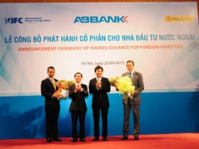 IFC và Maybank dùng hết room ngoại ở ABBank