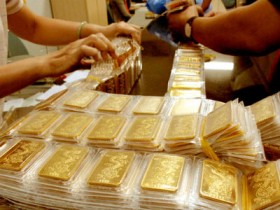 Vàng lậu chui vào máy dập là rất khó