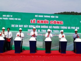Khởi công xây dựng 2 dự án BOT trên Quốc lộ 1