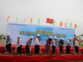 Thái Bình khởi công xây dựng làng trẻ SOS
